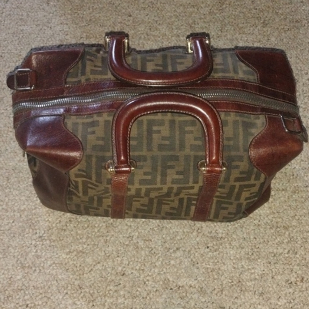 Fendi Authentic Brown Designer Bag